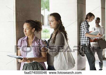 Stock Photograph - University students. Fotosearch