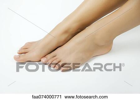 Woman's bare feet View Large Photo Image Stock Image - Woman's bare feet. Fotosearch