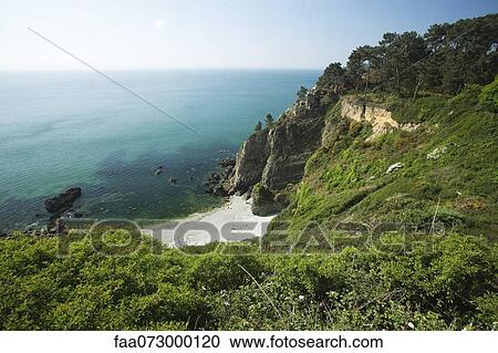 Crozon Peninsula, FinistÅre, Brittany, France View Large Photo Image Stock Image - Crozon Peninsula, FinistÅre, Brittany, France. Fotosearch