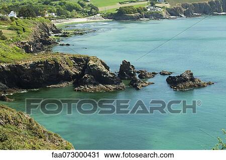 Crozon Peninsula, FinistÅre, Brittany, France View Large Photo Image Stock Image - Crozon Peninsula, FinistÅre, Brittany, France. Fotosearch