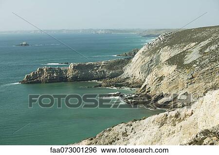 Crozon Peninsula, FinistÅre, Brittany, France View Large Photo Image Stock Photograph - Crozon Peninsula, FinistÅre, Brittany, France. Fotosearch