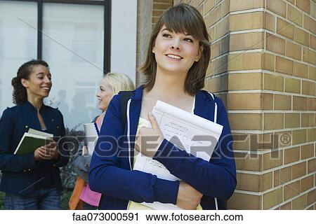 Female college student, portrait View Large Photo Image Stock Image - Female college student, portrait. Fotosearch
