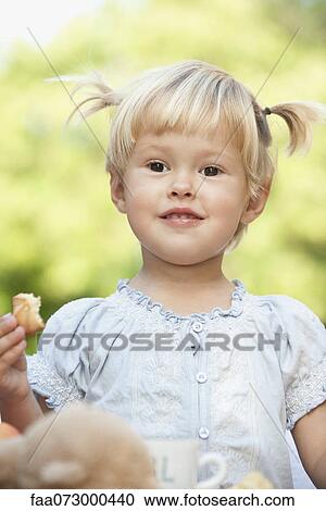 Little girl, portrait View Large Photo Image Stock Image - Little girl, portrait. Fotosearch