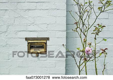 Mail slot View Large Photo Image Stock Photo - Mail slot. Fotosearch