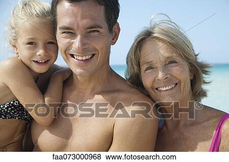 Multi-generation family, portrait View Large Photo Image Stock Photo - Multi-generation family, portrait. Fotosearch