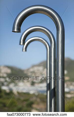 Outdoor public showers View Large Photo Image Stock Image - Outdoor public showers. Fotosearch
