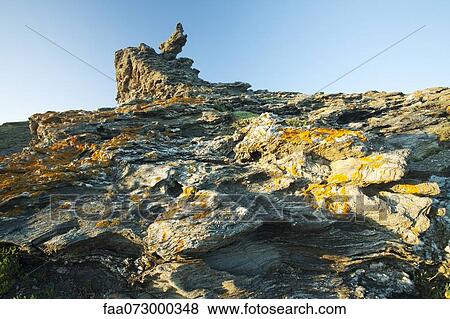 Rock formation, Belle-Ile-en-Mer, Morbihan, Brittany, France View Large Photo Image Stock Photo - Rock formation, Belle-Ile-en-Mer, Morbihan, Brittany, France. Fotosearch