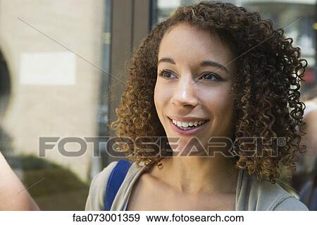 Young woman, portrait View Large Photo Image Stock Photo - Young woman, portrait. Fotosearch