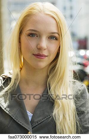 Young woman, portrait View Large Photo Image Stock Photography - Young woman, portrait. Fotosearch