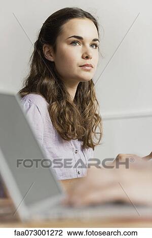 Young woman View Large Photo Image Stock Image - Young woman. Fotosearch