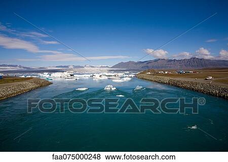 Jokulsarlon glacial lagoon, Iceland View Large Photo Image Stock Photo - Jokulsarlon glacial lagoon, Iceland. Fotosearch