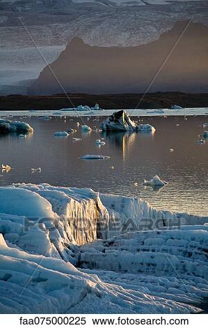 Jokulsarlon glacial lagoon, Iceland View Large Photo Image Stock Photography - Jokulsarlon glacial lagoon, Iceland. Fotosearch