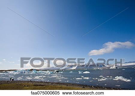 Jokulsarlon glacial lagoon, Iceland View Large Photo Image Stock Photography - Jokulsarlon glacial lagoon, Iceland. Fotosearch
