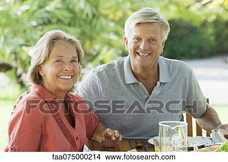 Smiling seniors, portrait View Large Photo Image Picture - Smiling seniors, portrait. Fotosearch