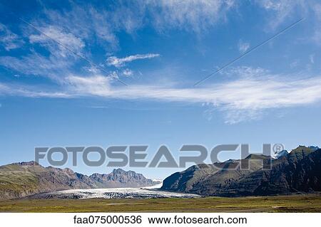 VatnajÜkull glacier, VatnajÜkull National Park, Iceland View Large Photo Image Stock Photograph - VatnajÜkull glacier, VatnajÜkull National Park, Iceland. Fotosearch