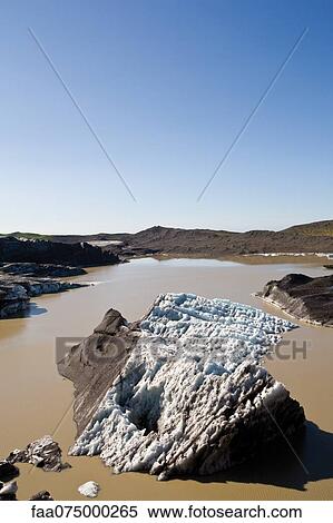 Stock Photography - VatnajÜkull glacier, VatnajÜkull National Park, Iceland. Fotosearch