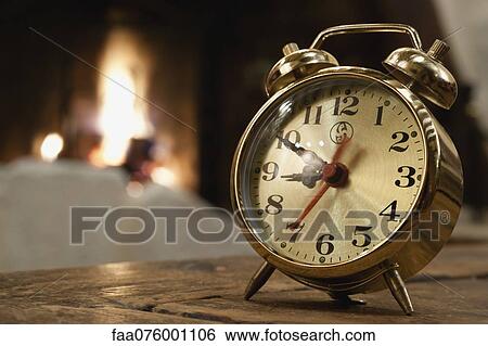 Stock Photograph - Alarm clock. Fotosearch