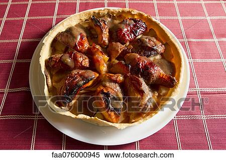 Apple quince tart View Large Photo Image Stock Photography - Apple quince tart. Fotosearch