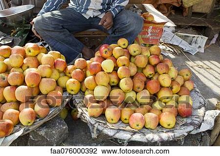 Apples for sale in street market View Large Photo Image Stock Image - Apples for sale in street market. Fotosearch