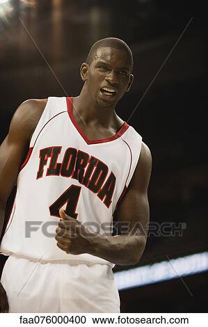Stock Image - Basketball player. Fotosearch