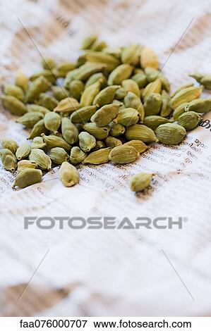 Cardamom pods View Large Photo Image Stock Photo - Cardamom pods. Fotosearch