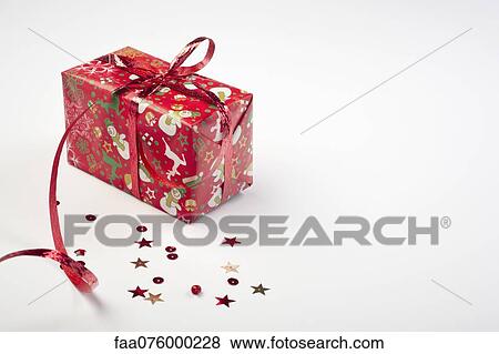 Stock Photo - Christmas gift. Fotosearch