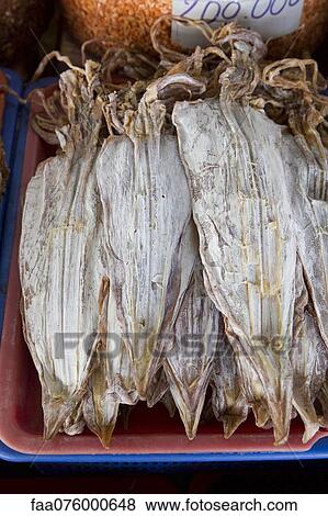 Stock Photo - Dried squid. Fotosearch