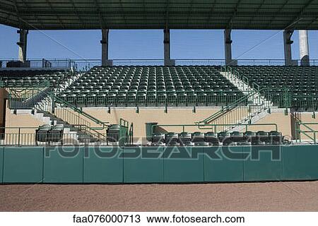 Empty stadium seating View Large Photo Image Stock Image - Empty stadium seating. Fotosearch
