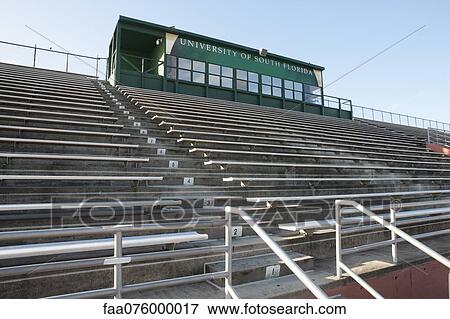Stock Photo - Empty stadium. Fotosearch