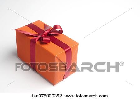 Festively wrapped gift View Large Photo Image Stock Image - Festively wrapped gift. Fotosearch