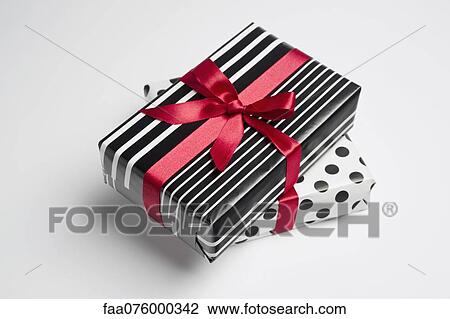 Festively wrapped gifts View Large Photo Image Stock Image - Festively wrapped gifts. Fotosearch