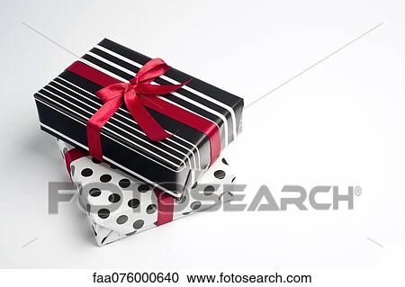 Festively wrapped gifts View Large Photo Image Stock Image - Festively wrapped gifts. Fotosearch