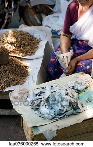 Fish for sale in outdoor market View Large Photo Image Stock Photography - Fish for sale in outdoor market. Fotosearch