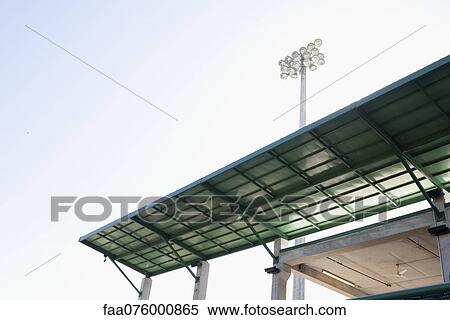 Stock Photography - Floodlights in stadium. Fotosearch