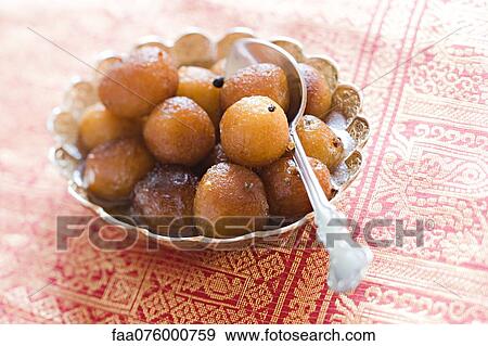 Stock Photo - Gulab jamun. Fotosearch