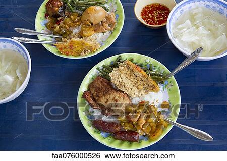 Stock Photograph - Prepared street food. Fotosearch