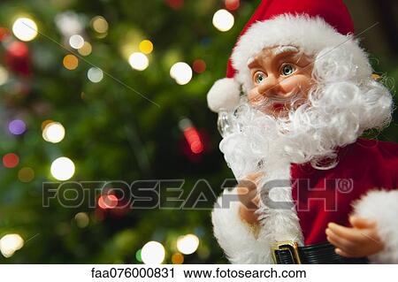 Santa Claus Christmas decoration View Large Photo Image Stock Image - Santa Claus Christmas decoration. Fotosearch