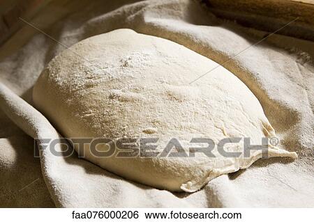 Stock Photograph - Unbaked bread. Fotosearch