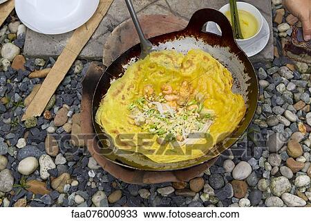 Vietnamese stuffed crepe View Large Photo Image Stock Image - Vietnamese stuffed crepe. Fotosearch