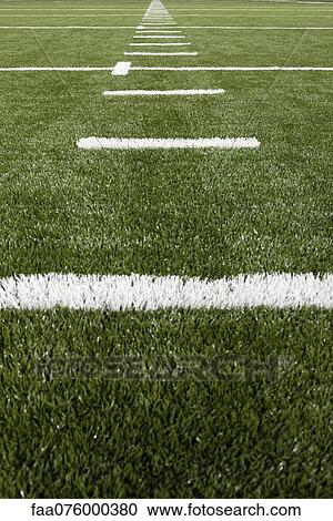 Yard lines on football field View Large Photo Image Stock Image - Yard lines on football field. Fotosearch