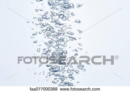 Stock Photo - Air bubbles in water. Fotosearch