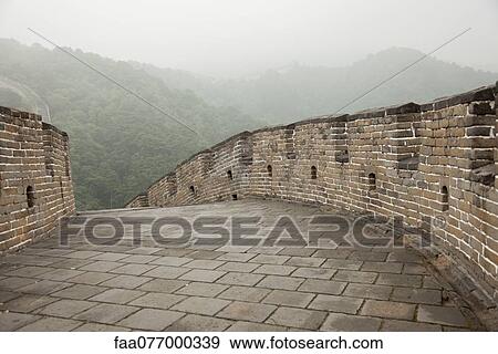 Stock Photo - China, Great Wall of China. Fotosearch
