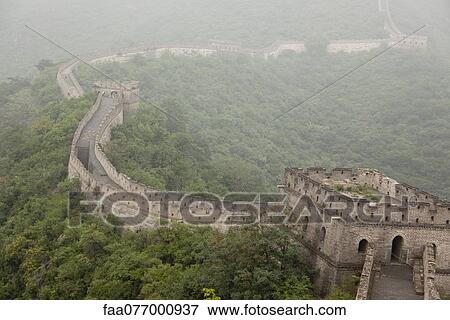 Stock Photo - China, Great Wall of China. Fotosearch