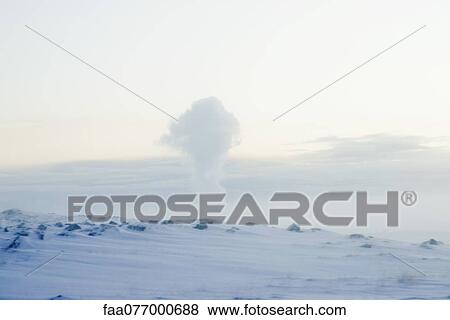 Stock Photo - Geothermal steam, Reykjanes Peninsula, Iceland. Fotosearch