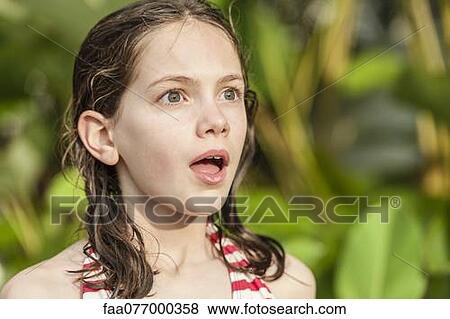 Girl with surprised expression View Large Photo Image Stock Photo - Girl with surprised expression. Fotosearch