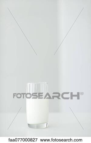 Stock Photo - Glass of milk. Fotosearch