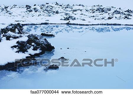 Iceland, Reykjanes Peninsula, Blue Lagoon geothermal spa View Large Photo Image Picture - Iceland, Reykjanes Peninsula, Blue Lagoon geothermal spa. Fotosearch