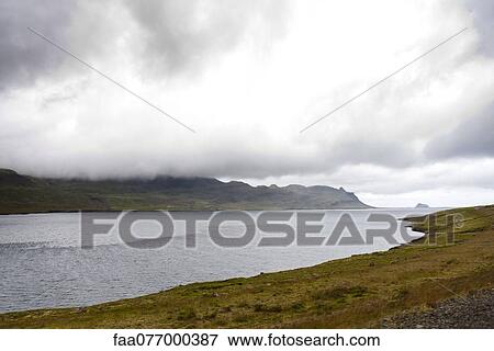 Stock Photo - Iceland, scenic coastal view. Fotosearch