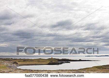 Stock Photo - Iceland, scenic coastal view. Fotosearch