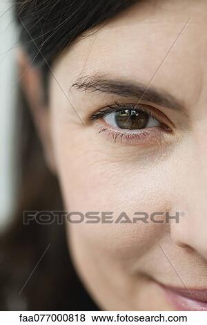 Mid-adult woman, cropped View Large Photo Image Stock Photo - Mid-adult woman, cropped. Fotosearch